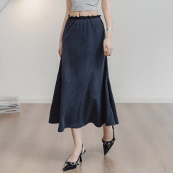 2 Pcs Womens A Line Fishtail Skirt